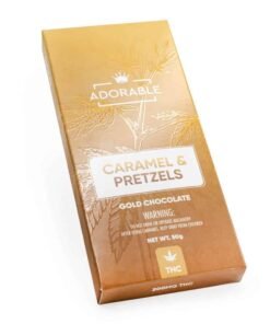 Adorable Gold Chocolate 200mg THC infused